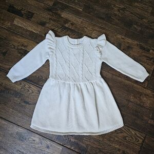 NORDSTROM BABY GIRL SWEATER DRESS SIZE 18 MONTHS